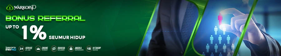 BONUS REFERRAL 1%