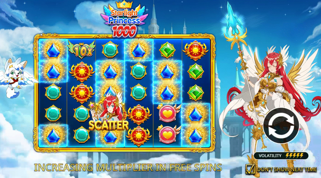 Petualangan Menawan di Atas Awan Bersama Starlight Princess 1000™ di Warkop4D