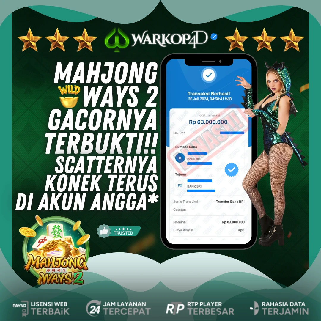 BUKTI JACKPOT DI MAHJONG WAYS 2 WARKOP4D !!